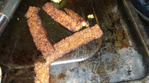 Fried Tempeh Bacon